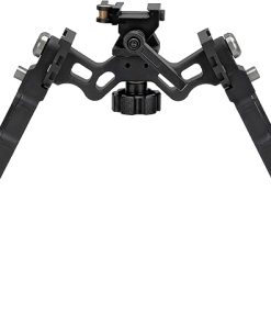 Tactical Wide Stance Rifle Bipod Pan & Cant with Quick Detach Fits Picatinny