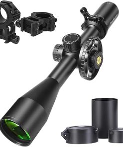 WestHunter Optics HD GEN2 SFIR FFP Precision Competition Riflescope, 30 mm Tube First Focal Plane Etched Glass Illuminated Reticle Tactical 1/10 MIL Shooting Scopes | Zero Stop