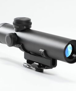 Rifle Scope 4×20, Carry Handle Rifle Scope, Mil Dot Reticle and BDC Turret, Peep Sight Mount, Retro A2 Style 2