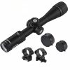 3-9×40 AO Rifle Scope for Long Range Hunting, 30mm Tube, Zero Reset and Parallax Adjustment, Red/Green Illuminated Mil-Dot, 20mm Scope Rings, Waterproof and Fog-Proof