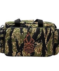 GRITR & Fieldcraft Survival Tactical Range Bag for Handguns and Ammunition | Shoulder Duty Military Style Duffle Bag for Shooting, Hunting, Travel, EDC | Gun Case for Pistol and Ammo Storage