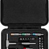 Fix It Sticks Hardcase Long Gun and Optics Toolkit | Range Field Home Hunting Sports Precision Compact Adjustable Portable Gun Maintenance Bits Tool Kit |w/Individual Torque Limiters