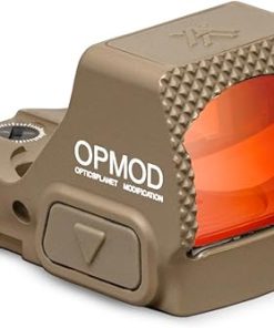 OPMOD Vortex Optics Defender-ST 1x Reflex Micro Red Dot, 6 MOA Dot, Tan, 843829145855