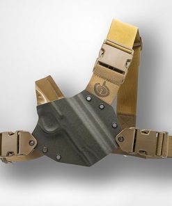 Kenai Chest Holster for a 1911 – MAS Grey/Coyote