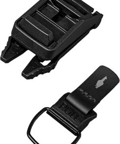 ALPAKA HUB Tactical Clip and Zip Pouch Pro – EDC Gear Clips – MOLLE Accessories – Webbing Belt Clip with Locking Mechanism, Minimalist Zipper Wallet – RFID Blocking ID Card Holder – Men’s Wallet 2