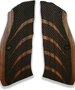 Ksd Branded CZ Shadow 2 Model Compatible Walnut Grip for Replacement