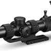 CVLIFE EagleFeather 1-8×24 LPVO Rifle Scope with 30mm Cantilever Mount, SFP Illuminated BDC Reticle Scope with Zero Reset for Hunting