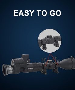 oneleaf.ai Commander NV100 Plus 3-12 X 56 Day & Night Vision Rifle Scope 2
