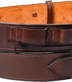 Hulara Western Leather Cartridge Belt – Cowboy Shotgun Bandolier for 12 Gauge Shell Bullet Ammo 2