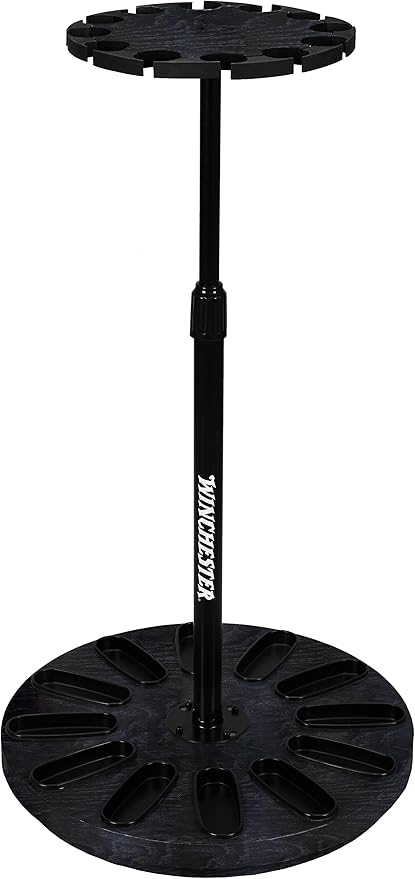 Winchester “Run Around Susan (RASW003-MB) Spinning Rotating 12-Gun Rack in Matte Black (Shotgun Rack, Rifle Rack, Gun Accessories) Winchester "Run Around Susan (RASW003-MB) Spinning Rotating 12-Gun Rack in Matte Black (Shotgun Rack, Rifle Rack, Gun Accessories)