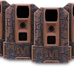 Muddy Pro Cam 18MP Trail Cameras, 4 Pack