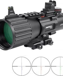 5X50mm Prism Scope GIII LS5X50 Prism Scope with Illuminated Red/Green/Blue Reticle 2
