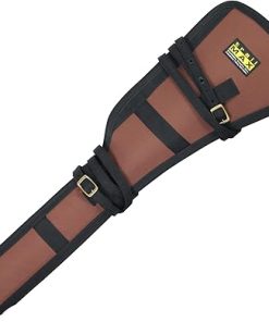 TrailMax Scope Carbine Rifle Scabbard, Gun Case, Fits up to 24 inch Barrel W/ 40mm Scope, 1 inch Turrets, Attaches to Horse Saddle, ATV/UTV, Shock Absorbent, Heavy Duty Polyester Shell