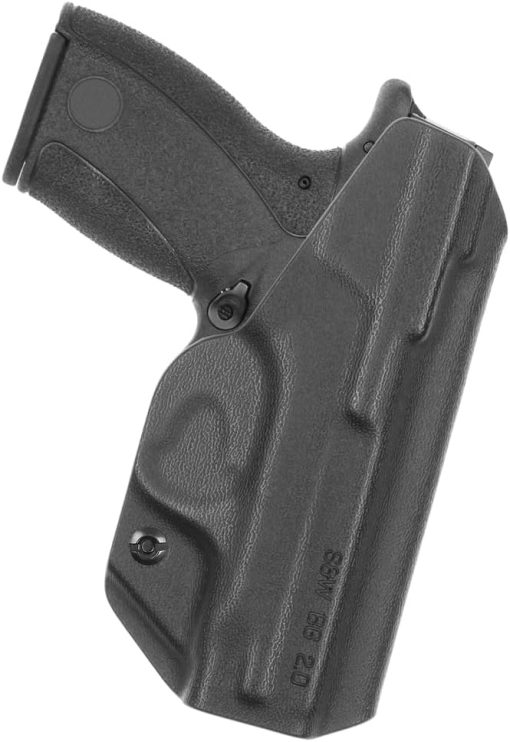 Tulster IWB Profile Kydex Holster in Left Hand fits: Smith & Wesson Bodyguard 2.0 | Inside The Waistband Appendix Concealed Carry - Image 2
