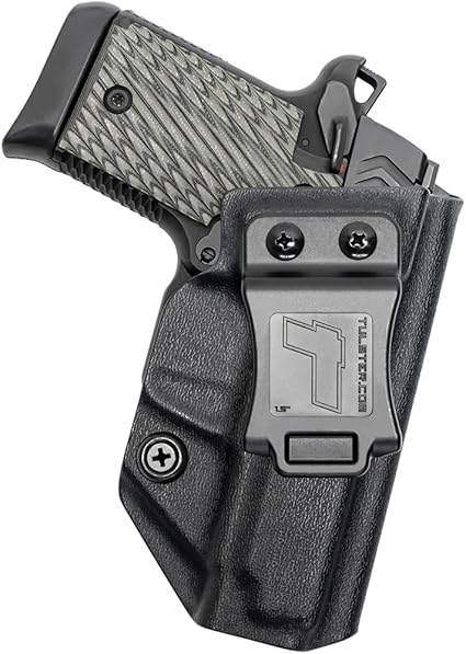 Tulster IWB Profile Kydex Holster in Right Hand fits: Springfield Armory 911 9mm | Inside The Waistband Appendix Concealed Carry Tulster IWB Profile Kydex Holster in Right Hand fits: Springfield Armory 911 9mm | Inside The Waistband Appendix Concealed Carry