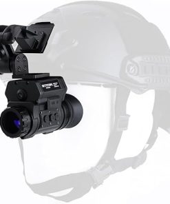 NVG50 Night Vision Monocular Helmet Night Vision Goggles,PVS-14 Tactical Military Night Vision Scope,4 Color Modes 1-4X Magnification,940nm Day&Night Use,HD Record&Playback for Camping