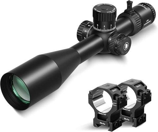 LHD8-32x56 with 7075 Scope Rings Bundle (34mm-1.45inch)