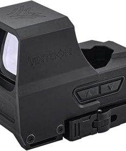 URSA Multi-Reticle Open Sight, 1x35mm Extra-Large Window Red Dot Sight, Shake Awake Parallax-Free Waterproof Shockproof, with Picatinny Mount
