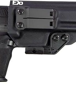 FDO Industries IWB Kydex Holster Compatible with FN Five-Seven -Discreet Carry Concepts 1.5″ Metal Monoblock Gear Clip – The Paladin Series – Made in USA