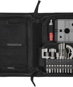 FIX IT STICKS Rifle Field Armorer’s Tool Kit – Portable Multi-Functional Gun Maintenance Tool Set with Soft Carrying Case & Ratcheting T-Way Wrench With Locking Hex Drive