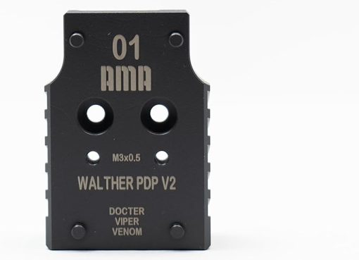 Adapter Plate for Walther PDP V2 Compatible with Trijicon, Holosun, Leupold, Shield, Docter
