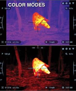 ATN Thor 4 Smart HD Thermal Hunting Scope w/New gen Sensor, Built-in Ballistics Calc, Video Record, Wi-Fi, 18hrs+ Battery 2