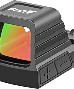 ALTIS SEC-R1 Mini Red Dot Sight with Motion Awake, 1x18mm Reflex Sight Airsoft Sight, 3 MOA Red Dot Optics for RMSC Footprint, Pistol Sight More Suitable for Women’s Daily Defense