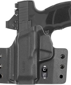 Tulster OWB Contour Kydex Holster in Left Hand fits: H&K CC9 | Optic Compatible Outside The Waistband Concealed Carry