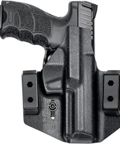 Tulster OWB Contour Kydex Holster in Left Hand fits: H&K VP9 | Optic Compatible Outside The Waistband Concealed Carry 2
