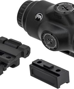 Primary Arms SLX 3X Micro Magnifier & SLX Flip-to-Side Magnifier Mount 1.41″ – 2 Bolt Interface & 1.93″ Riser