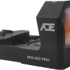 ADE Artemis (RD3-022) Motion Sensor Activated, Multi-6 Reticles RED Dot Sight for RMR Footprint/Mounting Plate/Slide/Plate Optics Ready Pistol – 2 MOA Dot + 50 MOA Circle