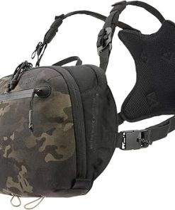 VIKTOS Tactical Pocketed Low Key Chest Rig, One Size, Multicam Black