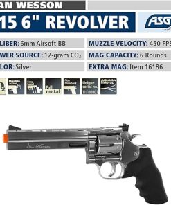 ASG Dan Wesson 715 CO2 Airsoft Revolver Airsoft Gun 2