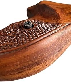 New! Grips Compatible with Taurus Small Frame M85 605 850 851 905 941 .38 Special Combat Style #03 (Thai Handmade), brown 2