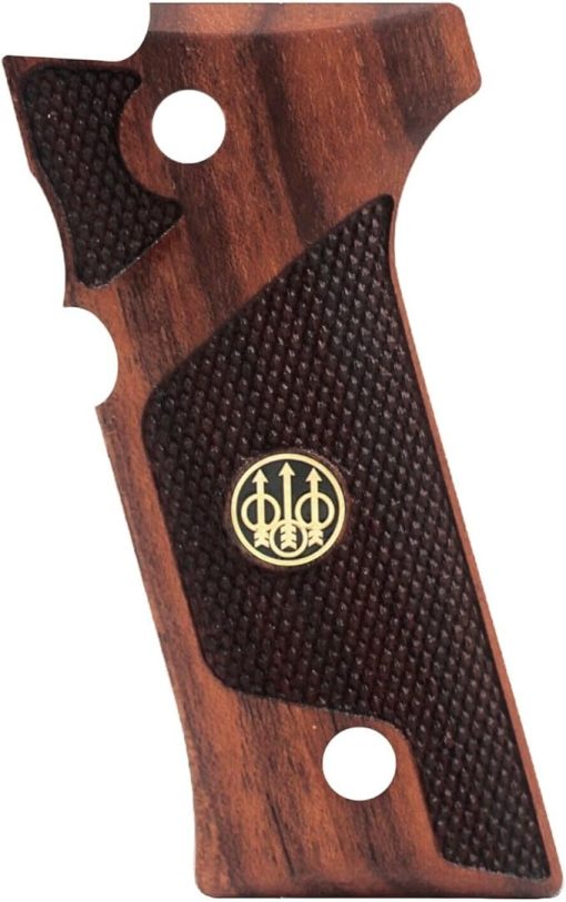 KSD Brand Walnut Wood Grips Compatible for Beretta 92X, M9A3, M9A4, Vertec Full Size (KSD-01891)