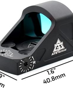 AT3 Tactical ARO-Mini™ Red Dot Sight for Subcompact Pistols – 3 MOA Reticle – RMSc Footprint 2
