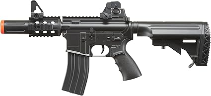 GoldenBall Airsoft Hybrid M4 CQB AEG Rifle – Black 2 GoldenBall Airsoft Hybrid M4 CQB AEG Rifle - Black - Image 2