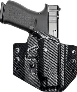 Tulster OWB Contour Kydex Holster in Right Hand fits: Glock 48 / MOS | Optic Compatible Outside The Waistband Concealed Carry