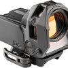 MEPRO M22 Lightweight Self Illuminated 1X Fiber Optics and tritium Powered with Bullseye or Triangle Reticle
