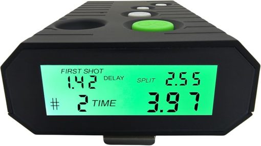The Ultimate Shot Timer for Shooting Competition - Ideal for Steel Challenge Speed Shooting, SCSA, USPSA, IPSC, IDPA and 3-Gun Matches - Includes Belt Clip, Backlit Display & Loud Buzzer. - Image 2
