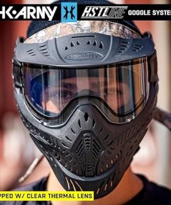 Maddog Empire Mini GS Full Auto Paintball Gun Marker w/ 48/3000 HPA Tank, Empire Halo Too Loader, HK Army HSTL Thermal Mask, 4-Pod Harness & (4) Pods Starter Package 2