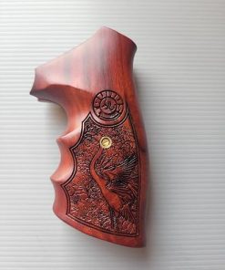 BMPL Hardwood Luxury Laser Grips Compatible with Taurus Medium/Large Frame.357 M44, 65, 66, 80, 82, 83, 96, 431, 441, 607, 608, 669 Revolver Handmade 2