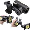 Rifle Scope Mount Camera Adapter – Smartphone Camera Adapter for Hunting & Birding – Dual Angles for Sighting and Aiming – for eyepieces Diameter of 36mm-46mm