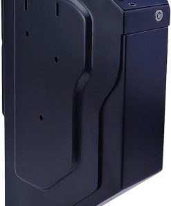 Mounted Gun Safe, hand touch digital Password code safe box, for Nightstand Wall Mount Bedside Desk Vehicle Bed