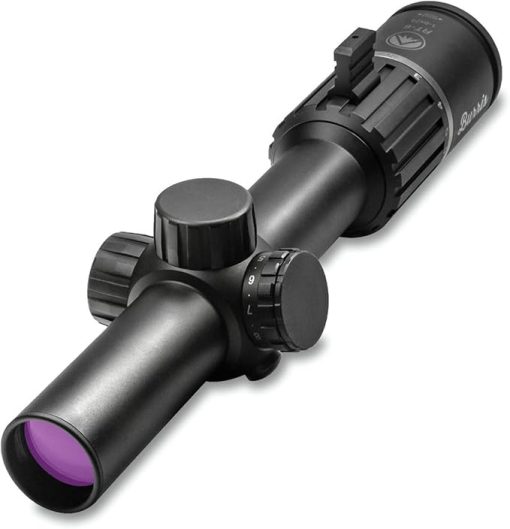 Burris Optics RT-6 Riflescope 1-6x24mm, Matte Black, 200472, os & Optics P.E.P.R. Scope Mount, includes Both Smooth and Picatinny Ring Tops, 30mm, Standard Attach, BLACK (410341) - Image 2