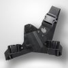 Kenai Chest Holster for a Springfield XDM 10mm (Black)