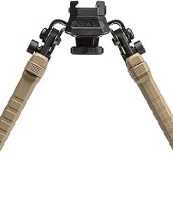 FAB Defense Spike Precision Bipod for Hunting and Shooting, High Strength Polymer, Picatinny Rail, 180mm, FDE