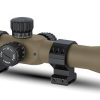 EZshoot AO Rifle Scope for Hunting, Red and Green Illuminated Mil-Dot Reticle, 1 Inch Tube Long Range Scope with 20mm Scope Rings, Second Focal Plane Riflescopes 3