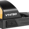 Shake Awake Red Dot Sight for RMR Pistol, 2 MOA Shockproof Open Reflex Sight, Full-Size Pistol Optic with Picatinny Rail Mount