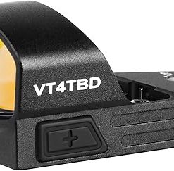 Shake Awake Red Dot Sight for RMR Pistol, 2 MOA Shockproof Open Reflex Sight, Full-Size Pistol Optic with Picatinny Rail Mount